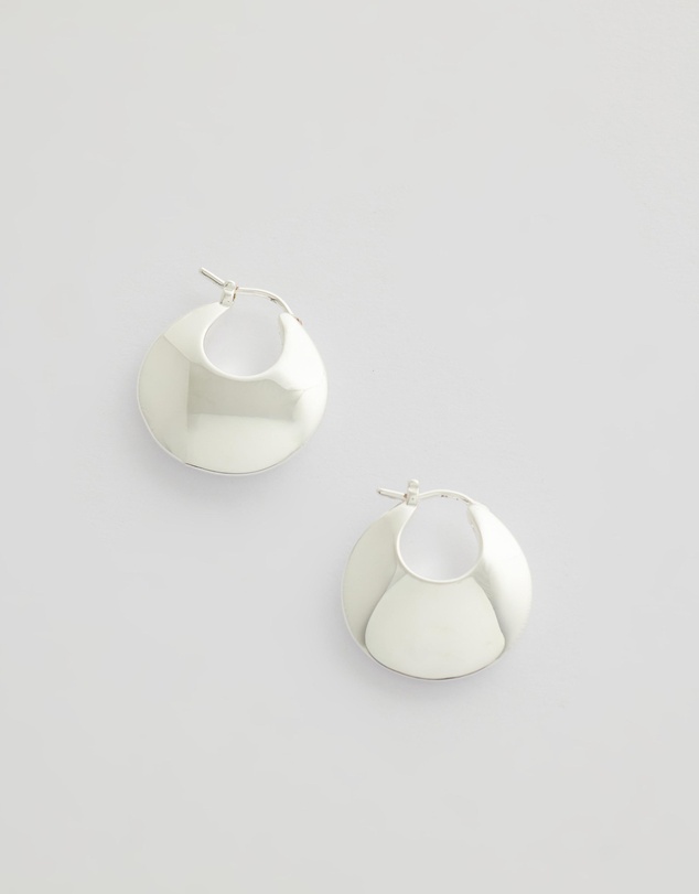 ARKET - Silver Rakel Hoops