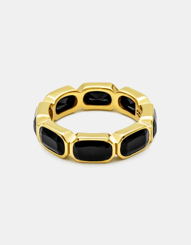 Rawninety - Haven Onyx Ring Gold
