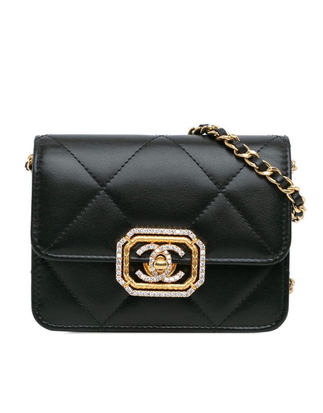 Pre-Loved by Azura Reborn - Pre-Loved Chanel Mini Flap Bag Diamond Quilted Style