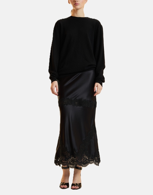 Cynthia Rowley - Satin Lace Skirt
