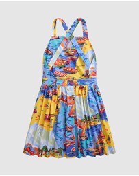 Polo Ralph Lauren - Riviera Print Cotton Dress - Teens
