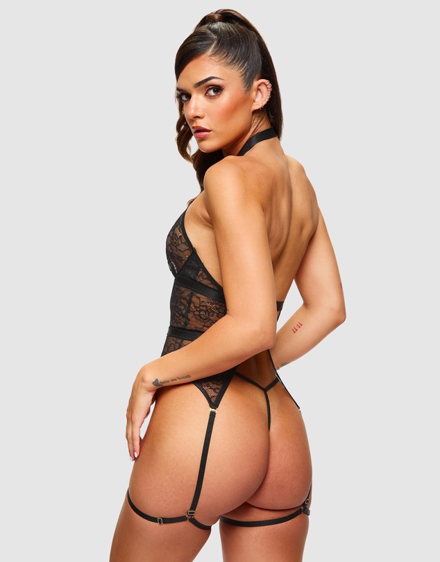 Ann Summers - Addicted To You Crotchless Cami Suspender
