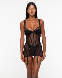 One Empire - Alba Black Bodysuit
