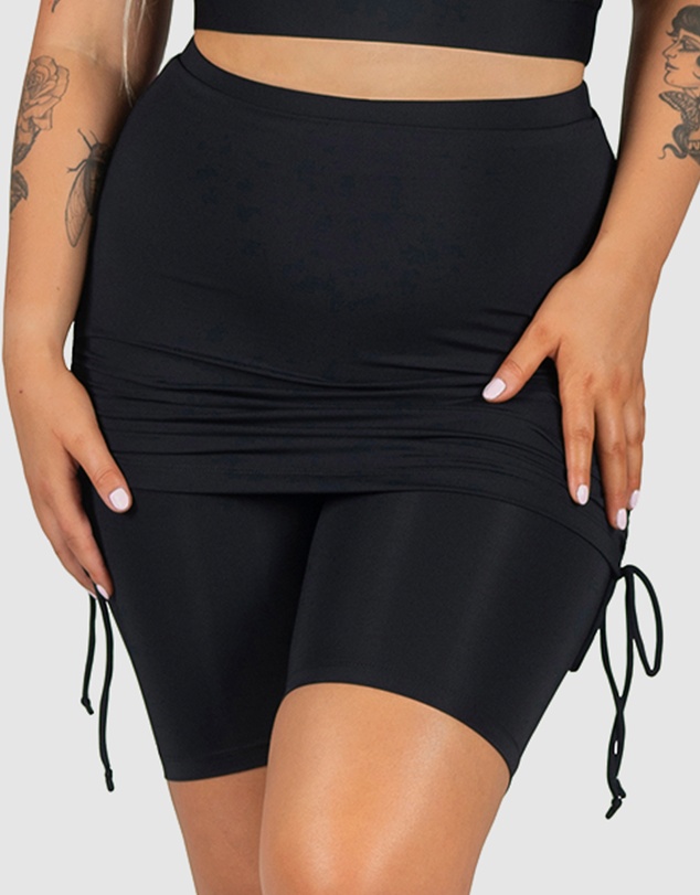 B Free Intimate Apparel - Anti Chafing Swim Shorts with Skirt