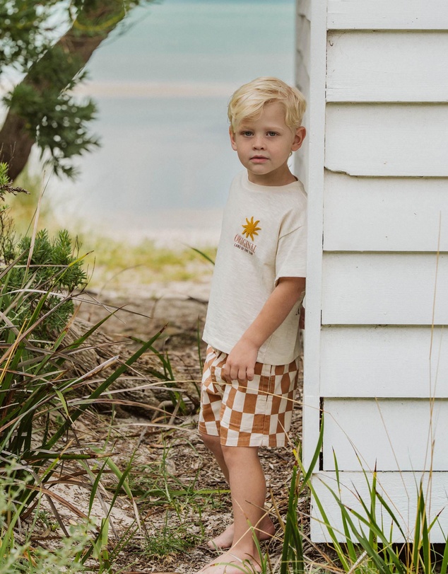 Fox & Finch - Phoenix Checkerboard Shorts - Kids