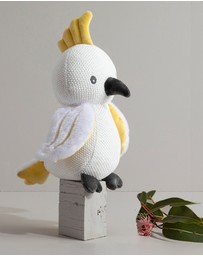Living Textiles - Knitted Toy - Colin the Cockatoo