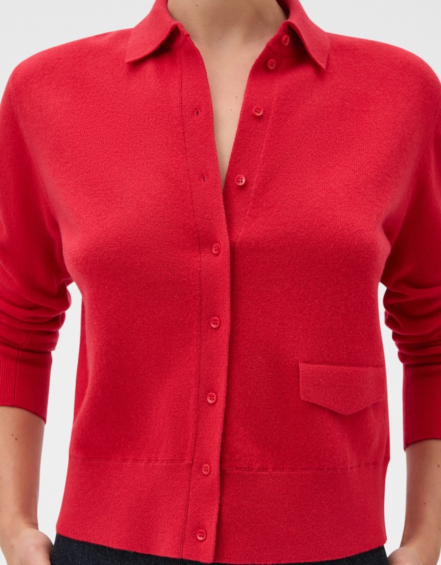 Oroton - Collar Cardigan
