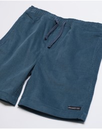 Vacancy Co - Cord Elastic Waist Stretch Short - Youth