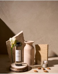 Kirri x Linen House - Wood Diffuser + Ceramic Plate