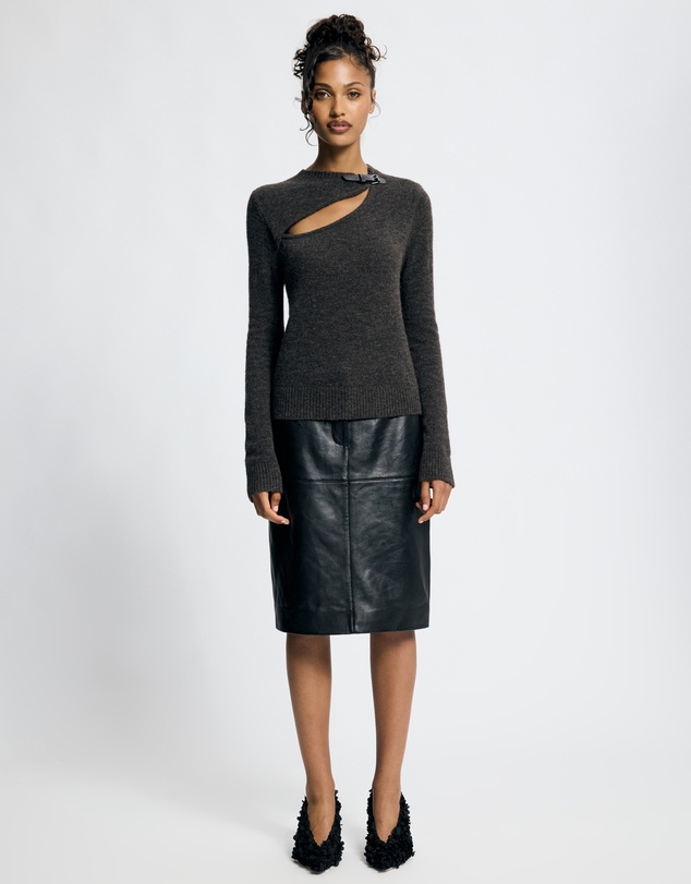 Lover - Nyx Buckle Wool Jumper