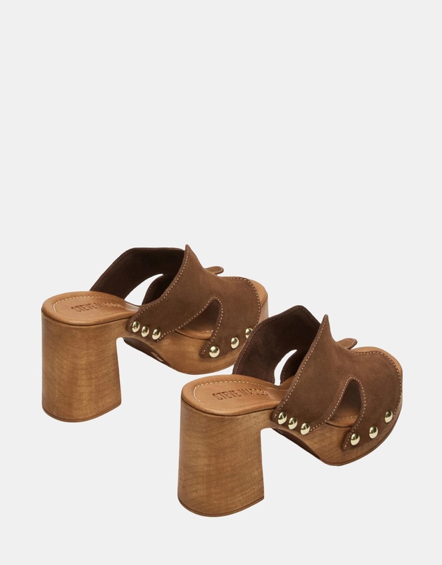 Steve Madden - Sunkissed Chestnut Suede Heels