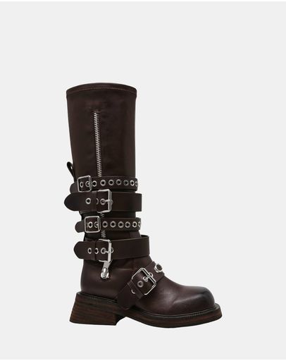 KANNONBALL BROWN LEATHER