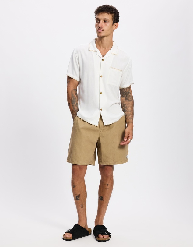 Rhythm - Linen Whip Stitch SS Shirt