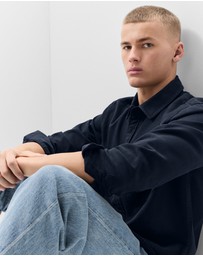UNISON - Cotton Lyocell Relaxed Fit Shirt