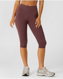 Lorna Jane - Amy No Ride Phone Pocket 3/4 Leggings
