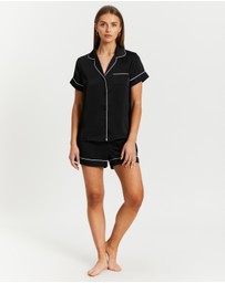 Atmos&Here - Lilah Short Satin PJ Set