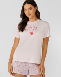 Lorna Jane - Cherry T-Shirt