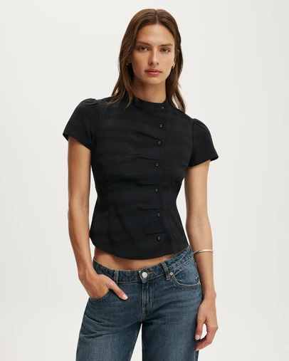 Cotton On - Nikki Button Through Blouse