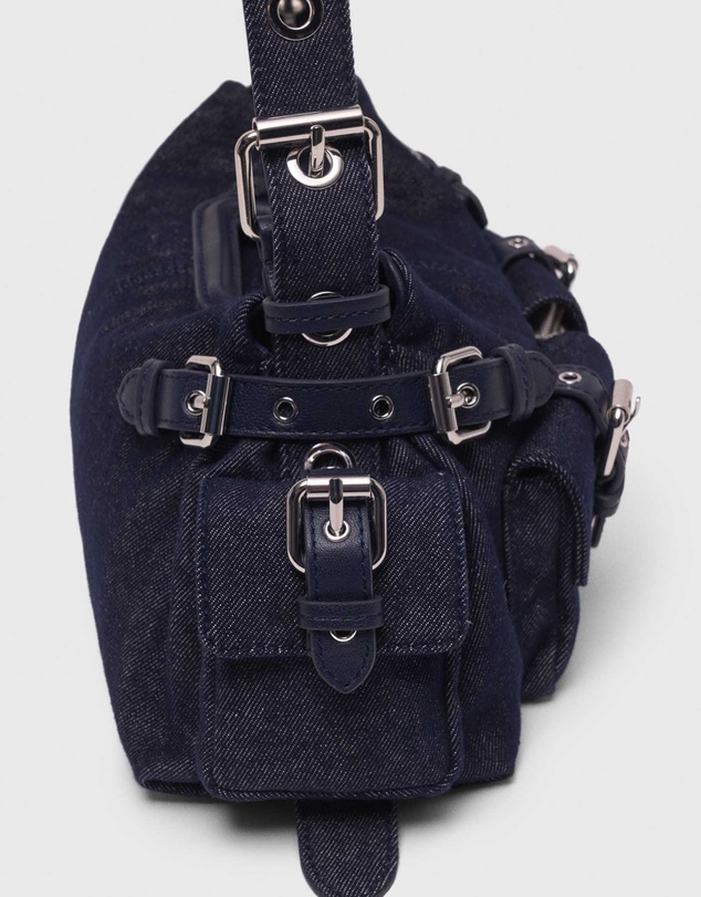 Maje - Miss M Pockets Denim Handbag