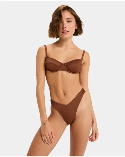 Roxy - Womens Rib Roxy Love Bikini Bottom
