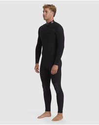 Billabong - Mens 3/2mm Revolution Natural Chest Zip Steamer Wetsuit