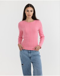 Mod Squad - Luxe Rib Panel Top