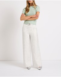Marcs - Kylie Wide Leg Stripe Pants