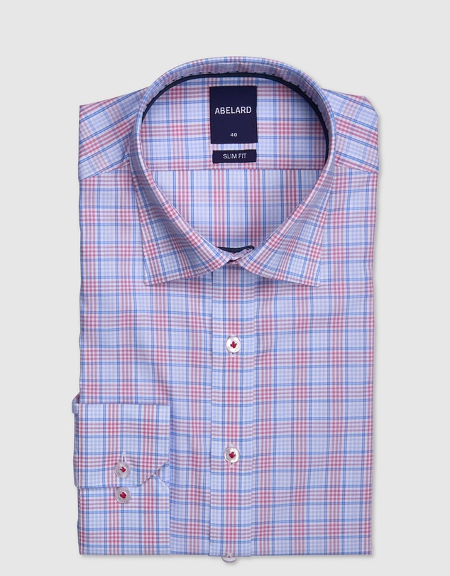 Abelard - Cap Ferrat Check Slim Fit Shirt
