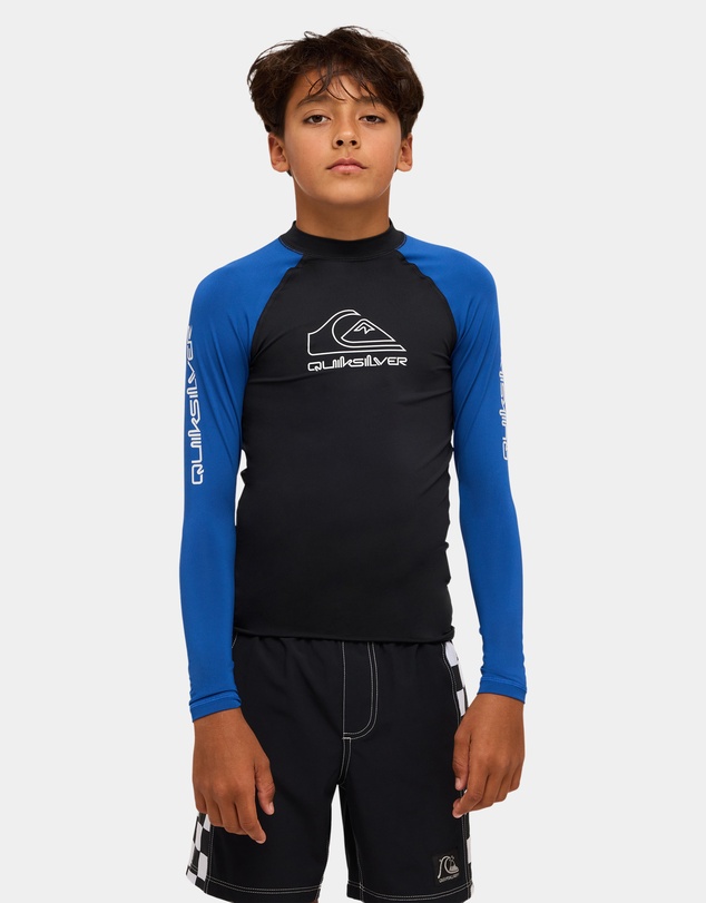 Quiksilver - Boys 8 to 16 On Tour Long Sleeve Rash Vest