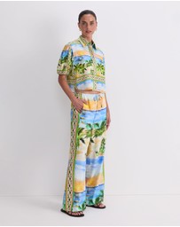 Sportscraft - Sunset Palm Blouse