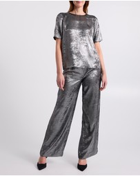 David Lawrence - Rumi Metallic Pants