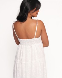 Petal & Pup - Kendal Maxi Dress - White
