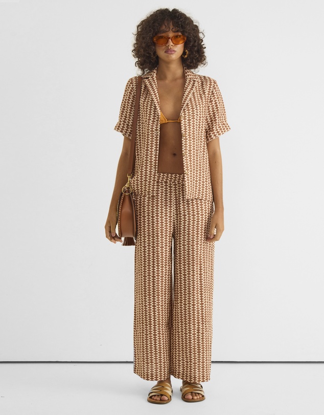 Zerafima - The Seaside Wide Leg Pant