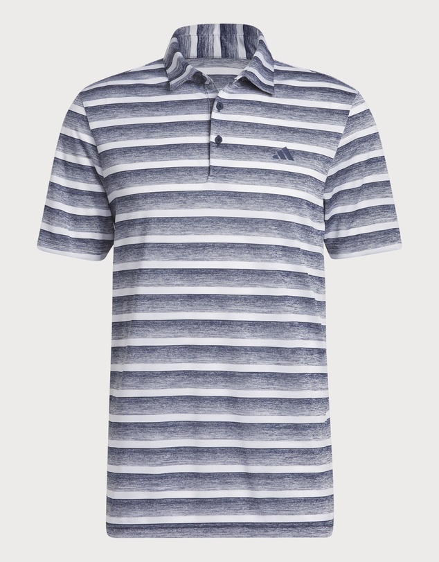 adidas Performance - Two-Color Striped Golf Polo Shirt Mens