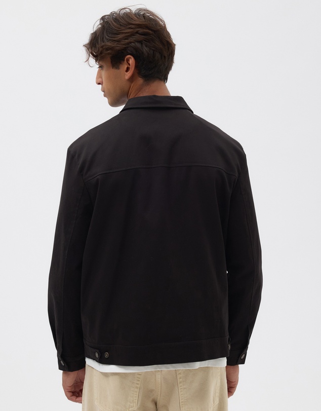 AERE - Organic Cotton Twill Trucker Jacket