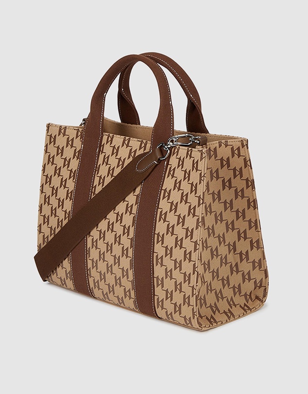 Karl Lagerfeld - K/Rue St-Guillaume Square Monogram Medium Tote Bag