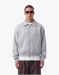 Zanerobe - Fleece Bomber Grey Marle