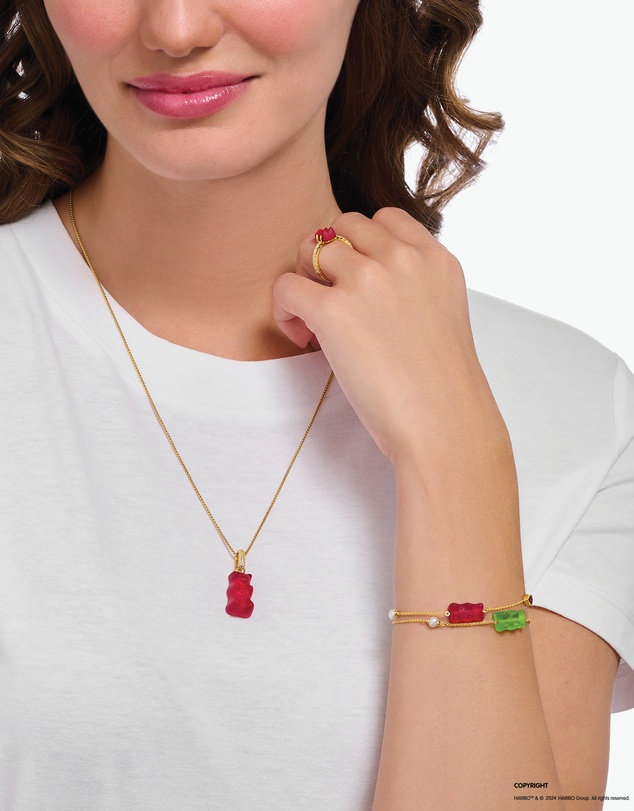 THOMAS SABO - HARIBO Strawberry Red Bear Pendant