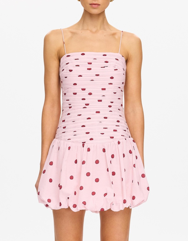KIVARI - Sia Bubble Hem Mini Dress