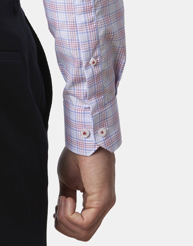 Abelard - Cap Ferrat Check Slim Fit Shirt
