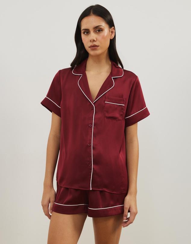 Atmos&Here - Lilah Short Satin Pyjama Set
