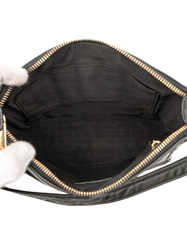 Pre-Loved by Azura Reborn - Pre-Loved CC Chocolate Bar Lambskin Shoulder Bag