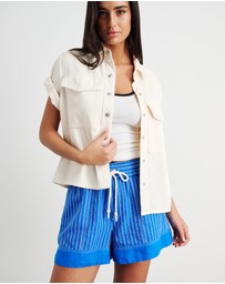 Jag - Gigi Stripe Pull On Short