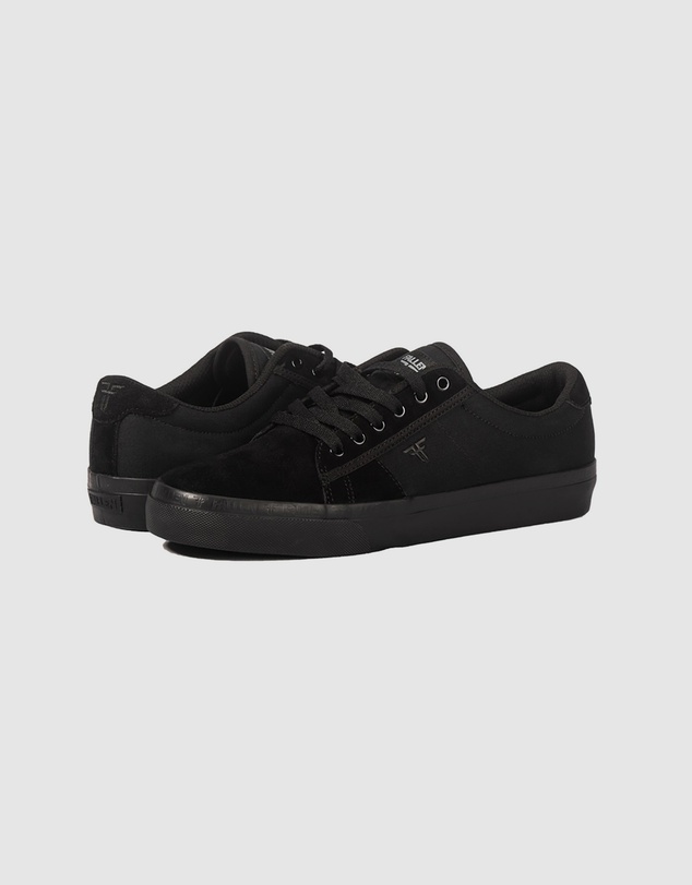 Fallen Footwear - Fallen Footwear Men Bomber Vulcanised Sole Shoes Suede/Cotton Black