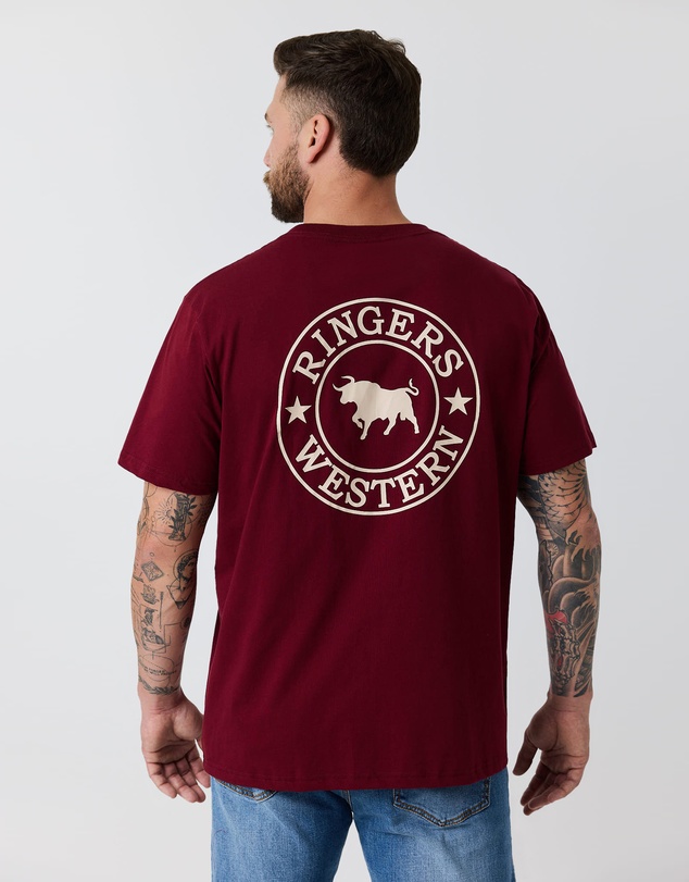 Ringers Western - Signature Bull Mens Loose T-Shirt