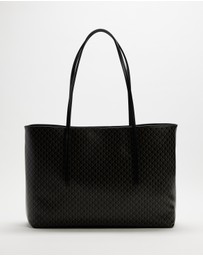 Calvin Klein - Emblem Aop Tote W/ Pouch