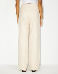 Dazie - Salty Air Linen Blend Pants