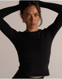 HyperLuxe The Label - Contour L/S Top
