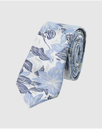 yd. - Skiathos Floral 5 Cm Tie