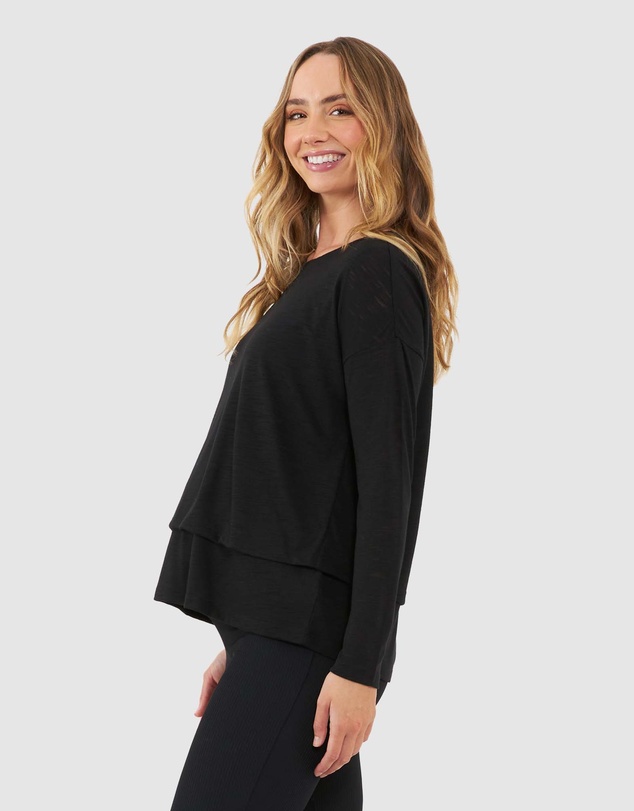 Ripe Maternity - Jazmin Long Sleeve Nursing Top